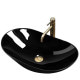 умивальник Rea Royal 36,5x61,5 black (REA-U0445)