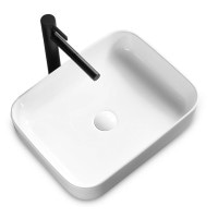 Раковина керамическая на столешницу Rea Demi Slim (6886756906)