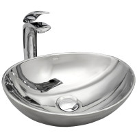 Раковина керамічна на стільницю Rea Sofia Silver (7720786201)