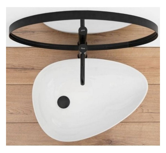 умывальник Rea Greta 39x56 white (REA-U8536)