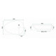 умывальник Rea Greta 39x56 white (REA-U8536)