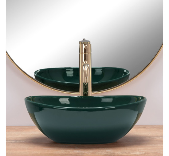 умивальник Rea Sofia mini green 27х35,5 (REA-U0961)