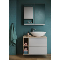 Умывальник на столешницу асимметричную Cersanit MODUO CERAMICS moduo 45