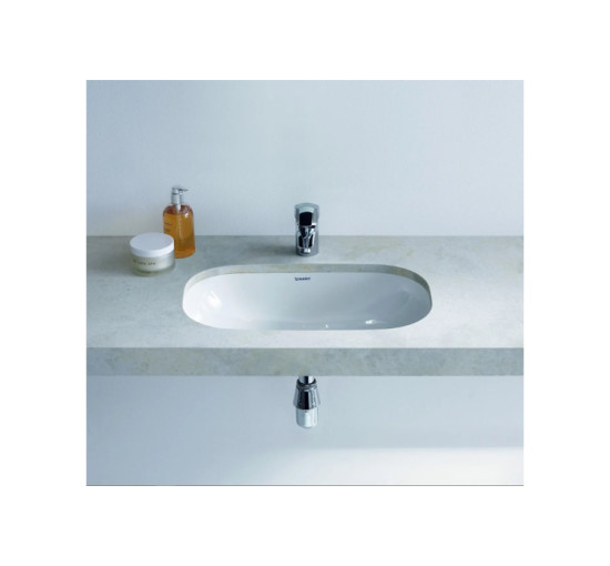 Умивальник вбудований Duravit D-CODE під стільницю 56x40 см (0338560000)