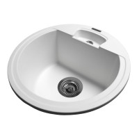 Кухонна мийка Miraggio VALENCIA біла