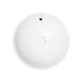 Раковина-чаша Qtap Robin 383х383х175 White с донным клапаном QT1311L408W