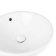 Раковина-чаша Qtap Robin 383х383х175 White с донным клапаном QT1311L408W