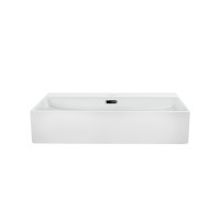 Раковина Qtap Nando LT 600х420х120 White з донним клапаном QT12112173W