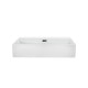 Раковина Qtap Nando LT 600х420х120 White с донным клапаном QT12112173W