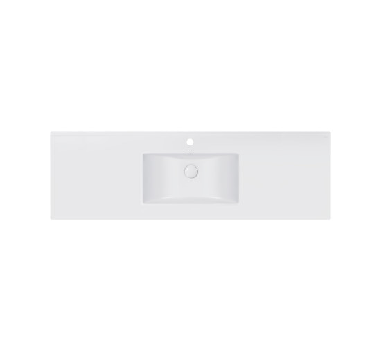 Раковина Qtap Albatross E 1500х460х180 White з донним клапаном QT01119150EW