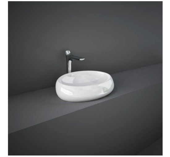 Умывальник RAK Ceramics CLOUD белый глянцевый 60см CLOCT6000AWHA