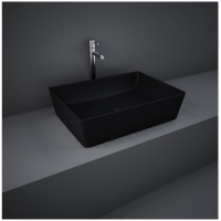 Раковина RAK Ceramics FEELING прямокутна 50см Matt Black FEECT5000504A