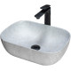 умивальник Rea Livia 33,5x46,5 grey matt (REA-U3801)