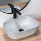 умивальник Rea Livia 33,5x46,5 grey matt (REA-U3801)