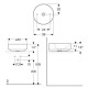 Умывальник VariForm 40 (500.768.01.2) Geberit