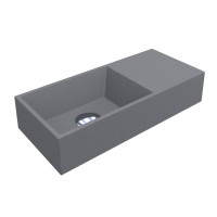 Умывальник Miraggio COPPER 500 MIRASTONE GRAY