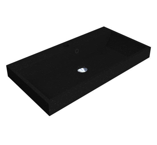 Умывальник Miraggio VARNA 800 MIRASTONE BLACK