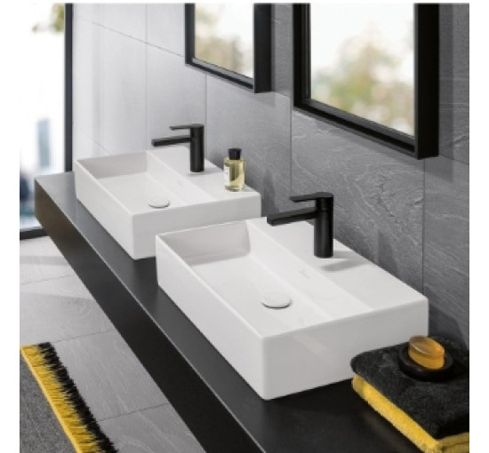 Умивальник на стільницю Villeroy&Boch Memento з переливом 500х420 (4A075001)