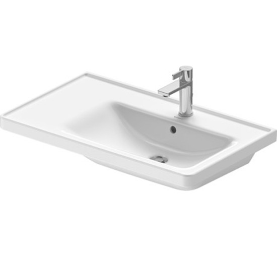 Умивальник меблевий Duravit D-NEO 80х48 см асиметричний R правий (2370800000)