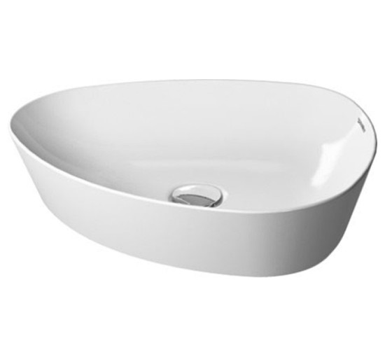 Умивальник Duravit CAPE COD на стільницю 50x40.5 см (2339503200) білий шовковисто-матовий