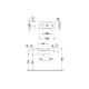 Умывальник Duravit HAPPY D.2 50х22 см, отверстие слева (0711500009)