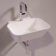Умывальник SIMAS WA 08 Wave (WA08) Glossy white