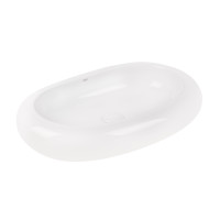 Раковина-чаша Qtap Robin 635x420x105 White з донним клапаном QT13113075W