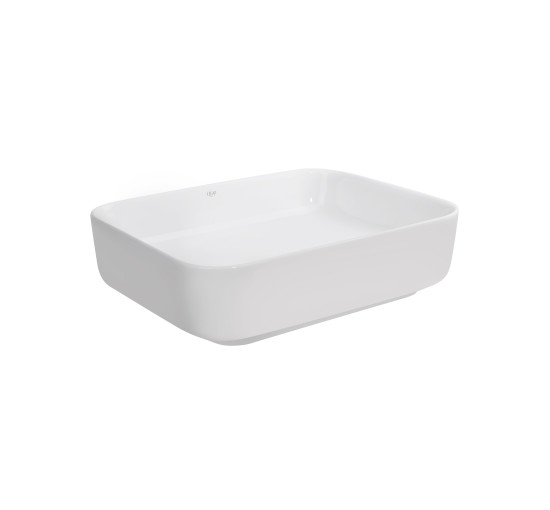 Раковина-чаша Qtap Tern 500x390x140 White с донным клапаном QT17112195W