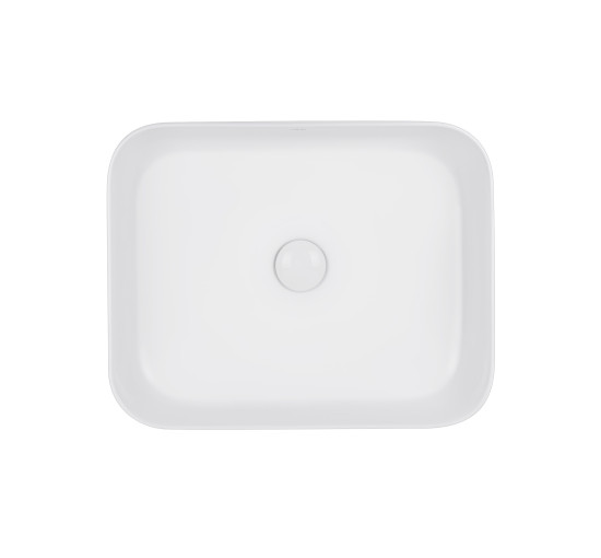Раковина-чаша Qtap Tern 500x390x140 White с донным клапаном QT17112195W