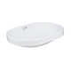 Раковина Qtap Leo 590x400x170 White с донным клапаном QT11114028W