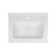 Раковина Qtap Albatross 01 610х467х195 White с донным клапаном QT0111FL8167AW