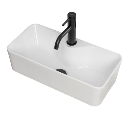 умивальник Rea Mery 50,5x25 білий (REA-U0699)