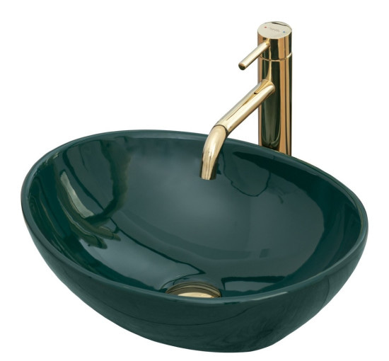 умывальник Rea Sofia 34,5x41 green (REA-U8543)