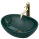 умывальник Rea Sofia 34,5x41 green (REA-U8543)