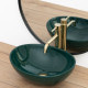 умывальник Rea Sofia 34,5x41 green (REA-U8543)