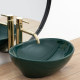 умывальник Rea Sofia 34,5x41 green (REA-U8543)
