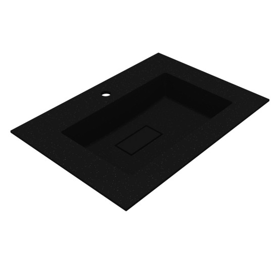 Умывальник Miraggio ERICA 700 MIRASTONE BLACK