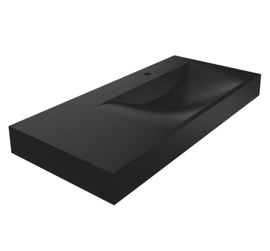 Умивальник Miraggio VIOLA 1000 R MIRASTONE BLACK