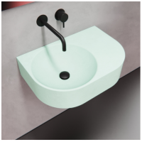 Умывальник из голубого бетона 600S