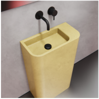 Умывальник напольный желтый 500L