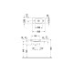 Умивальник Duravit HAPPY D.2 50х22 см, отвір праворуч (0711500008)