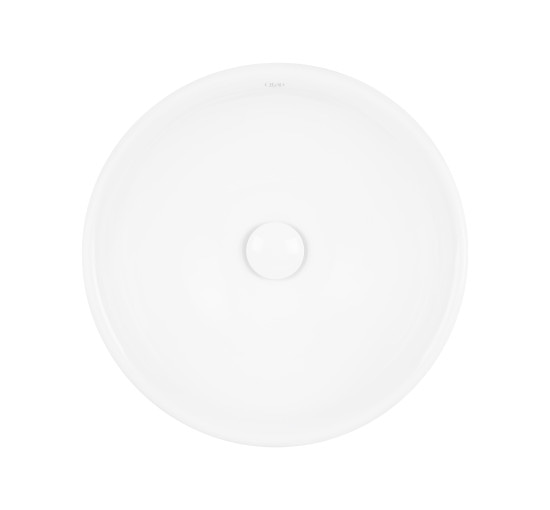 Раковина-чаша Qtap Owl 400х400х155 White з донним клапаном QT1911K53W