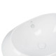 Раковина Qtap Leo 660x425x250 White с донным клапаном QT11114032W