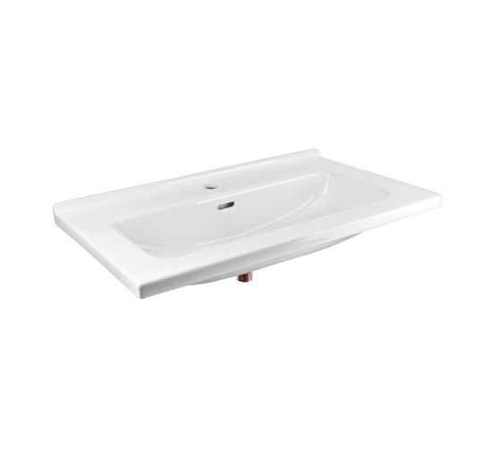 Раковина Qtap Albatross 01 815х467х195 White з донним клапаном QT0111FL8167CW