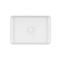 Раковина-чаша Qtap Tern 500х350х145 White с донным клапаном QT1711A055W