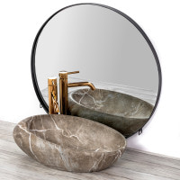 Раковина керамічна на стільницю Rea Roxy B Stone NATURE (7832565104)