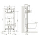 Комплект Унитаз подвесной Villeroy & Boch ARCHITECTURA DirectFlush с сиденьем Slow closing + инсталляция IMPRESE 3в1 (5684HR01+i8120)