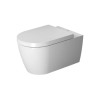 Унитаз подвесной Duravit ME by Starck Rimless 57х37 см с креплением (2529090000)