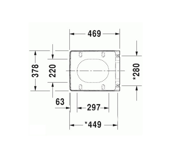 Сидение Duravit VERO AIR на унитаз с функцией SoftClosing + хромированные петли (0022090000)