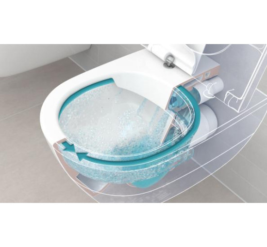 Унитаз подвесной Villeroy & Boch O. NOVO Direct Flush с крышкой soft-close (5660HR01)